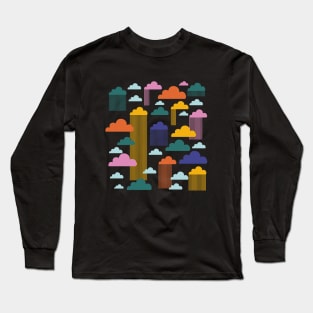 Colorful clouds Long Sleeve T-Shirt